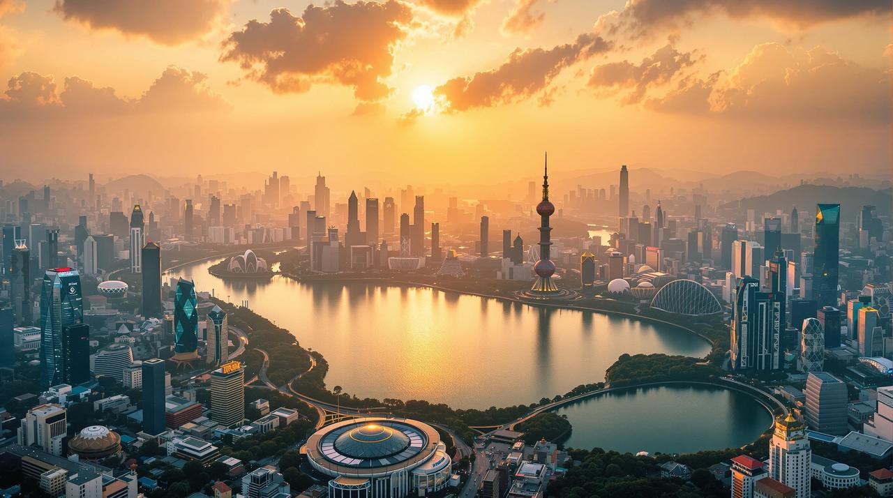 全民影视全民影视为杭州亚运会打造官方城市宣传片《城市脉动》配图